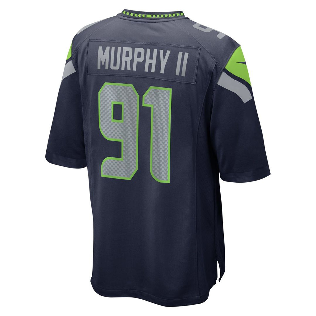 Byron Murphy II Seattle Seahawks Player Game Jersey - College Navy