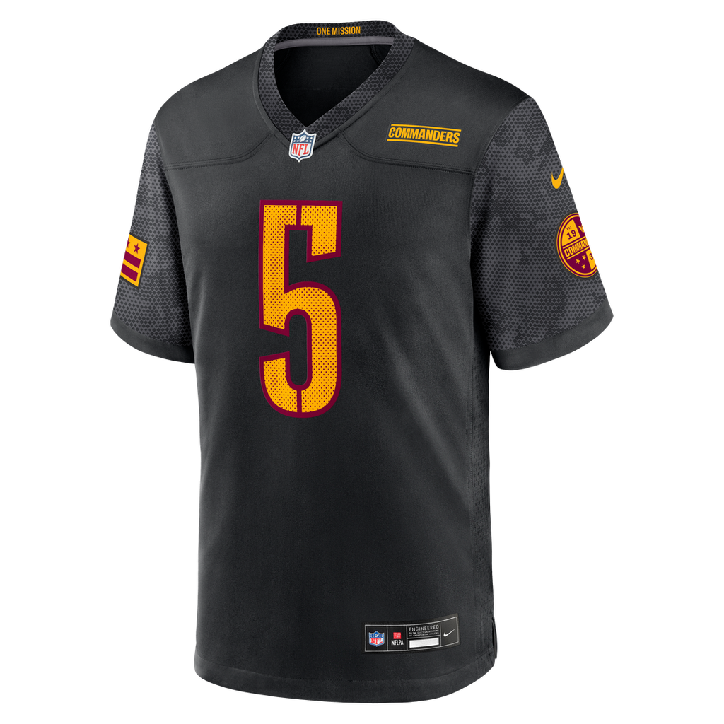 Jayden Daniels Washington Commanders Player Game Jersey - Burgundy