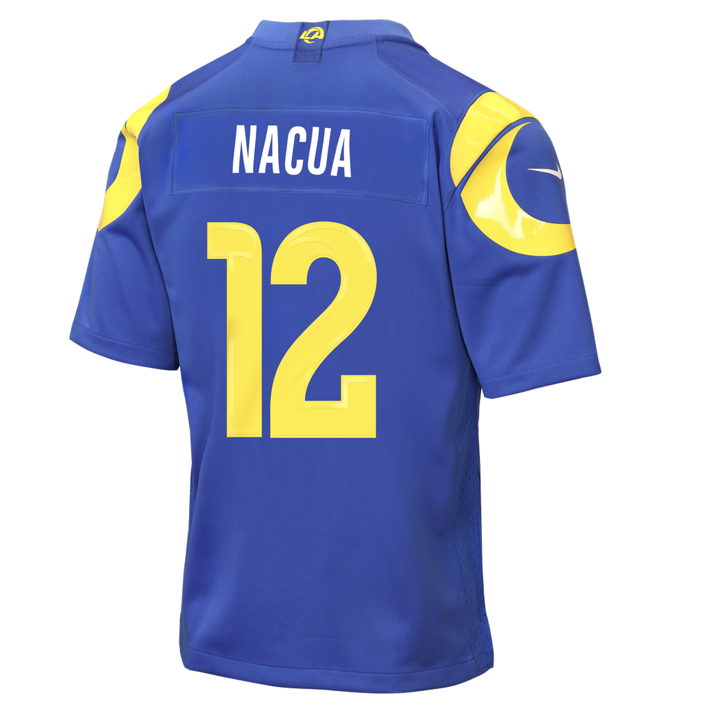 Puka Nacua Los Angeles Rams Youth Game Jersey - Royal