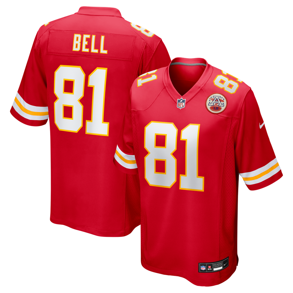 Blake Bell Kansas City Chiefs Game Player Jersey - Red