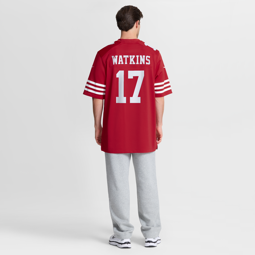 Watkins San Francisco 49ers Team Game Jersey - Scarlet