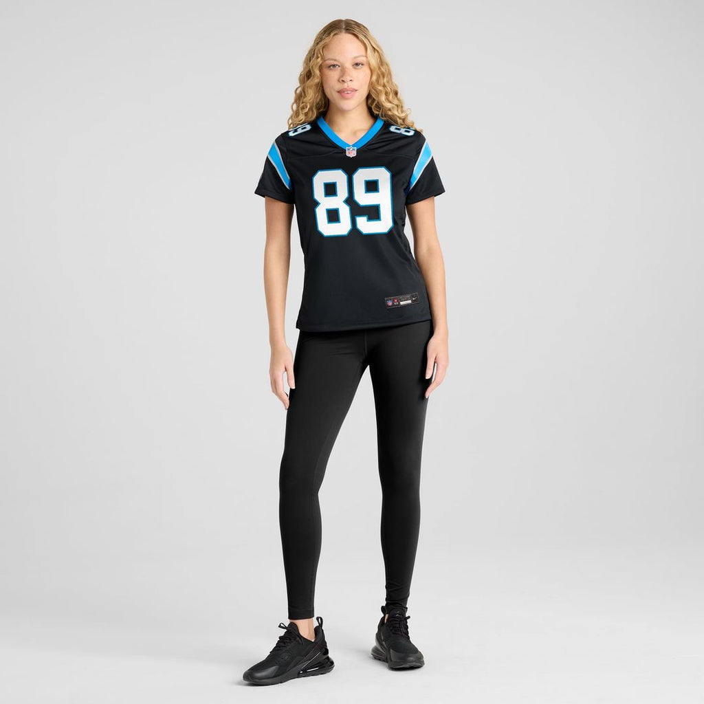 Steve Smith Sr. Carolina Panthers Women's Retired Player Game Jersey - Black