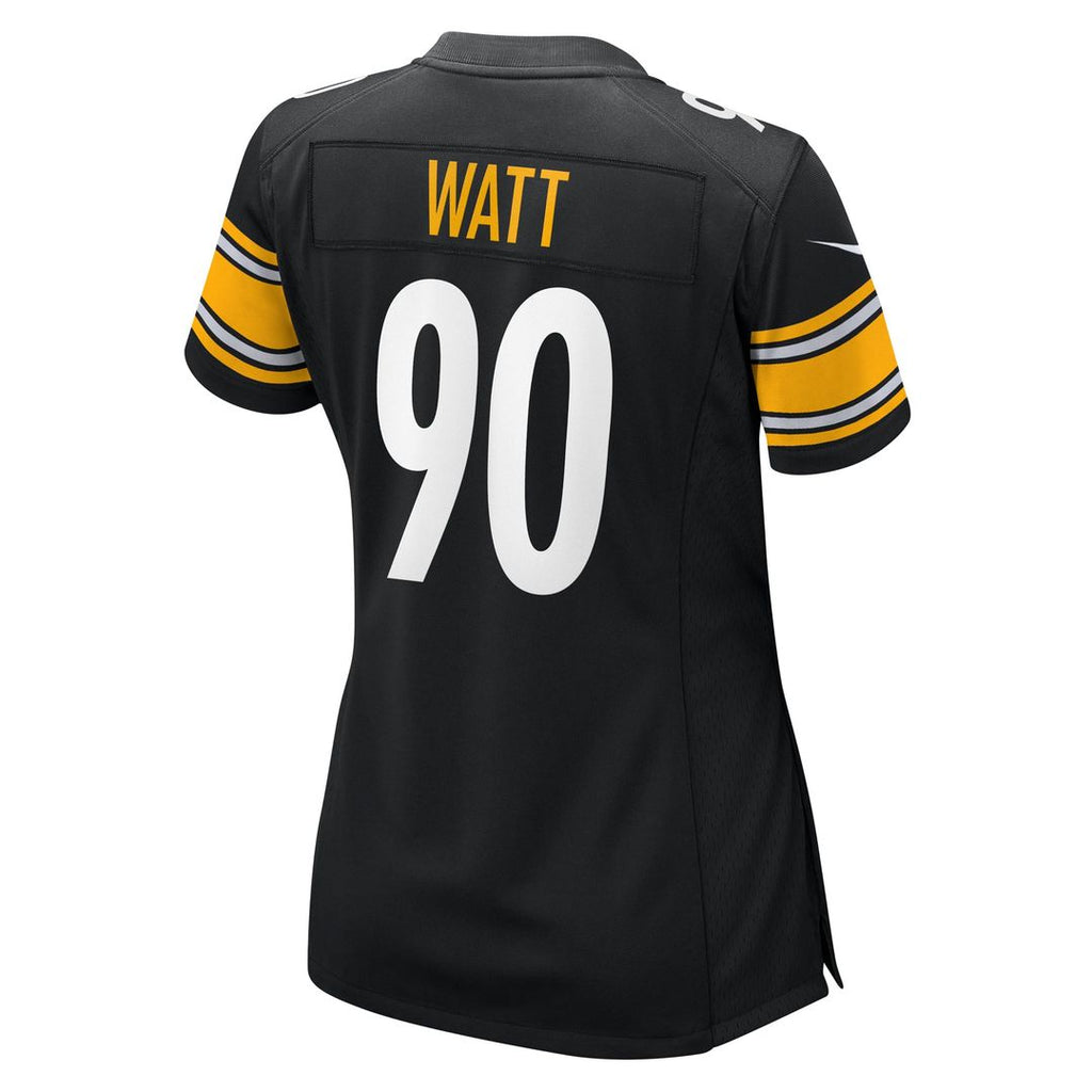 T.J. Watt Pittsburgh Steelers Women's Team Game Jersey - Black