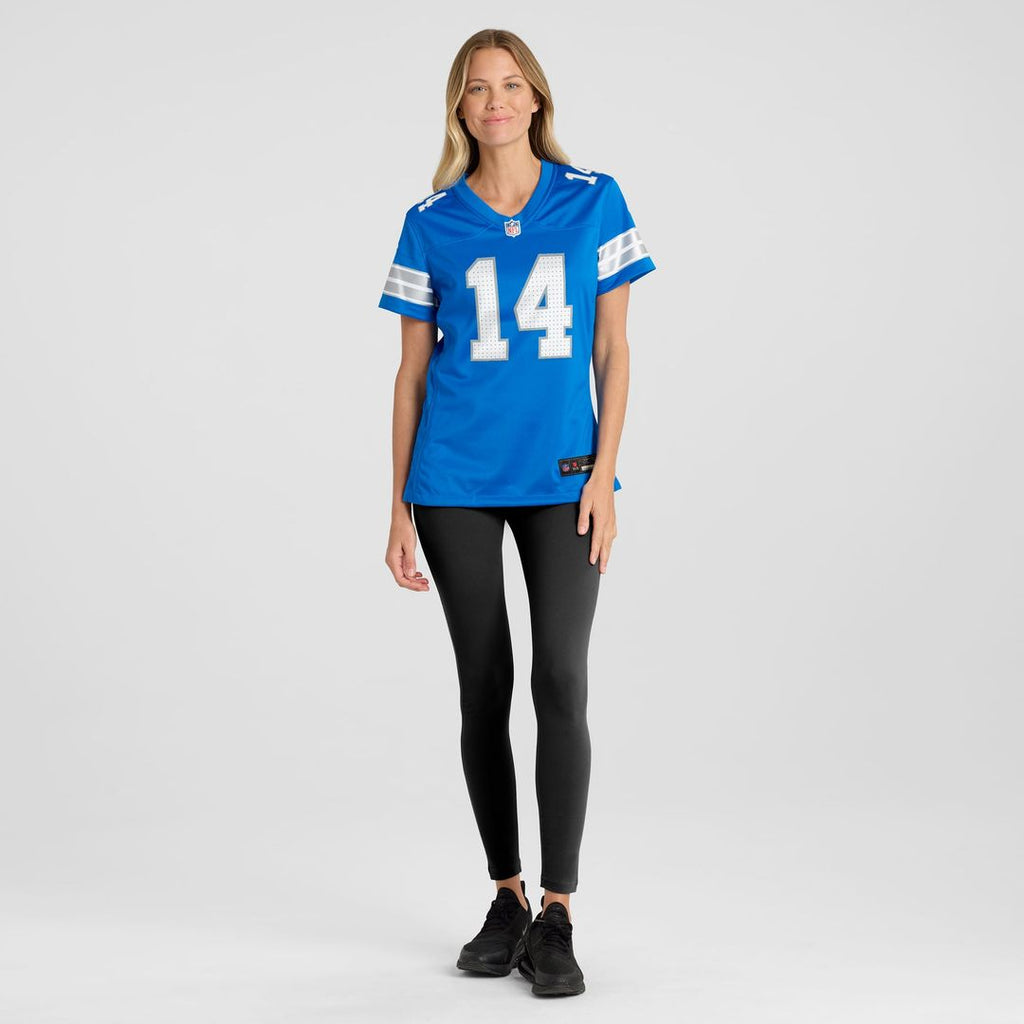 Amon-Ra St. Brown Detroit Lions Women's Team Game Jersey - Blue