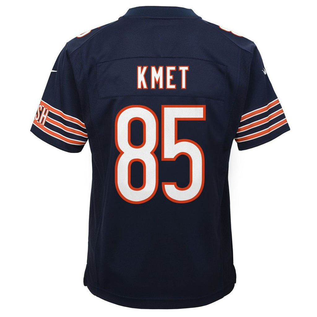 Cole Kmet Chicago Bears Youth Team Game Jersey - Navy