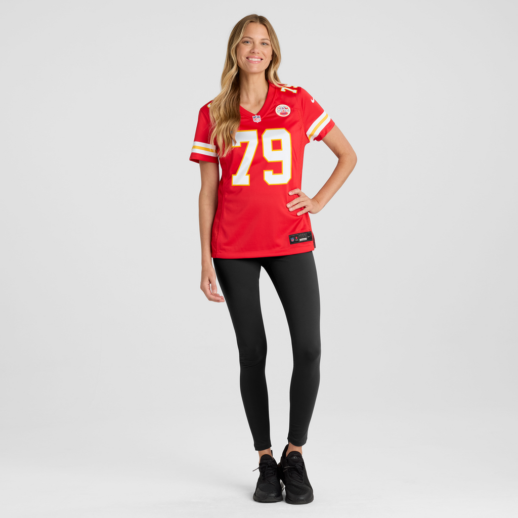 Esa Pole Kansas City Chiefs Women's Team Game Jersey - Red