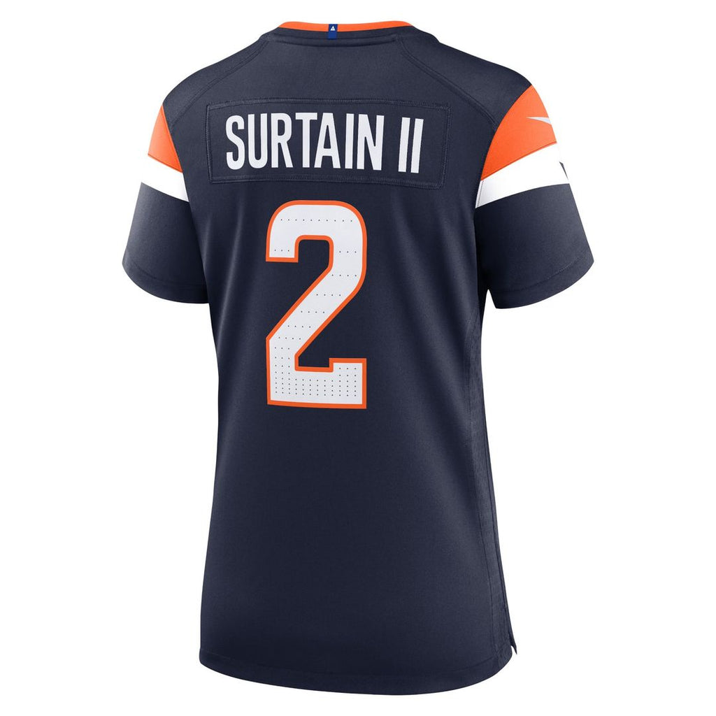 Patrick Surtain II Denver Broncos Women's Game Jersey - White