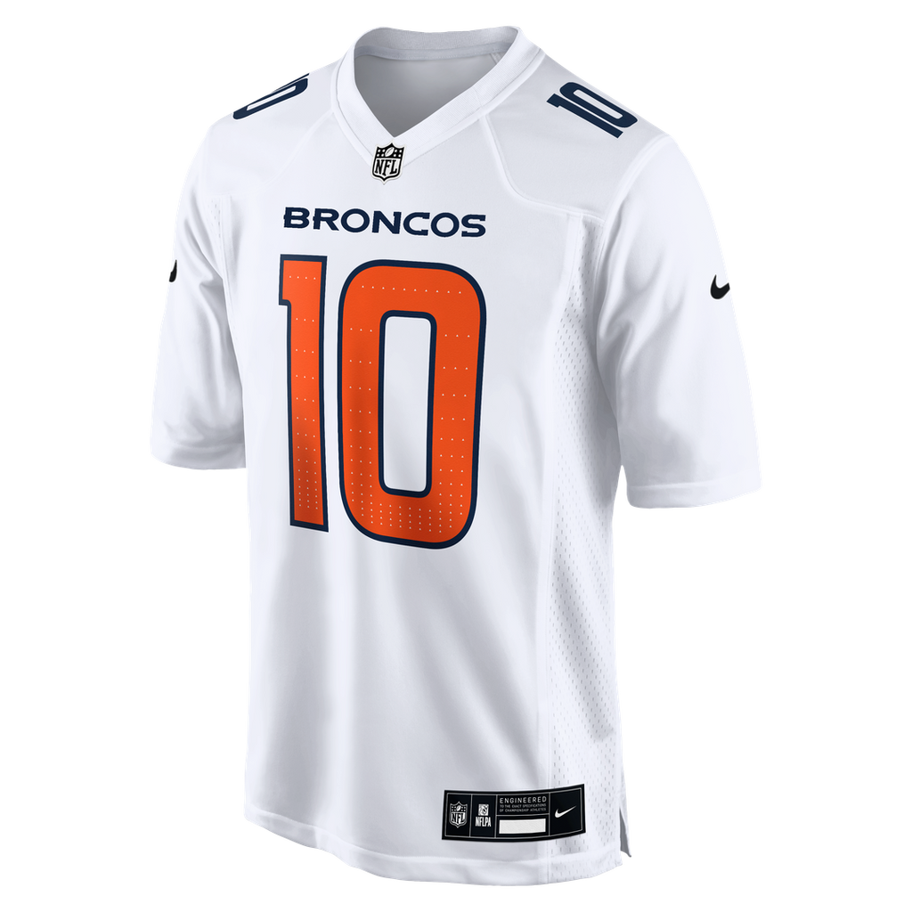 Bo Nix Denver Broncos Tundra Fashion Game Jersey - White