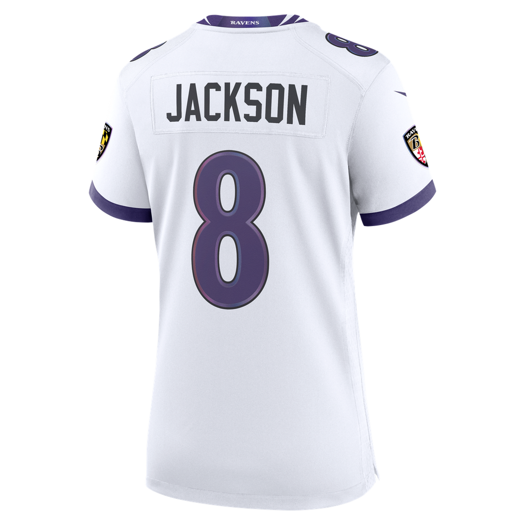 Lamar Jackson Baltimore Ravens Women's Alternate Game Jersey - Black