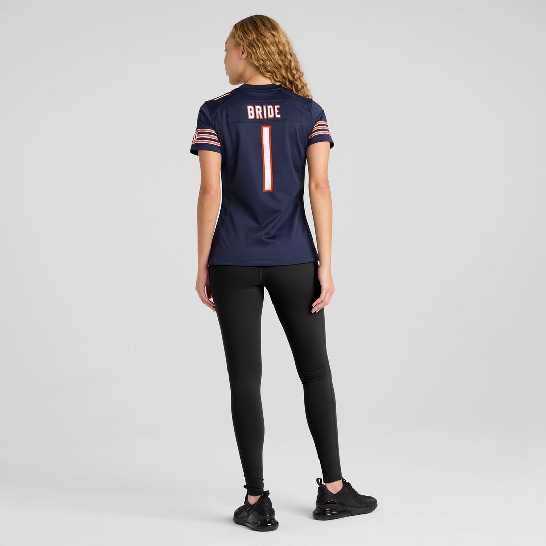 Number 1 Bride Chicago Bears Women's Game Jersey - Navy