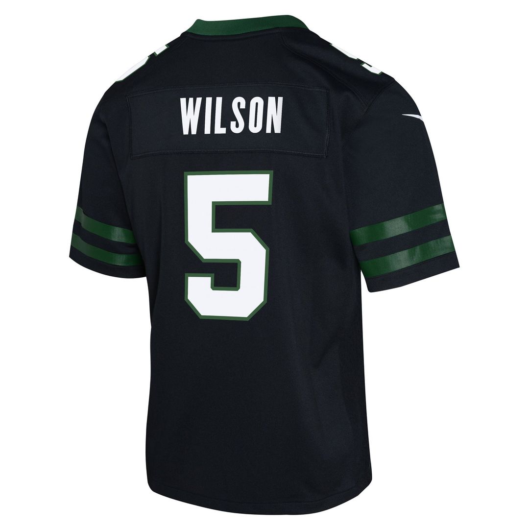 Garrett Wilson New York Jets Youth Game Jersey - Green