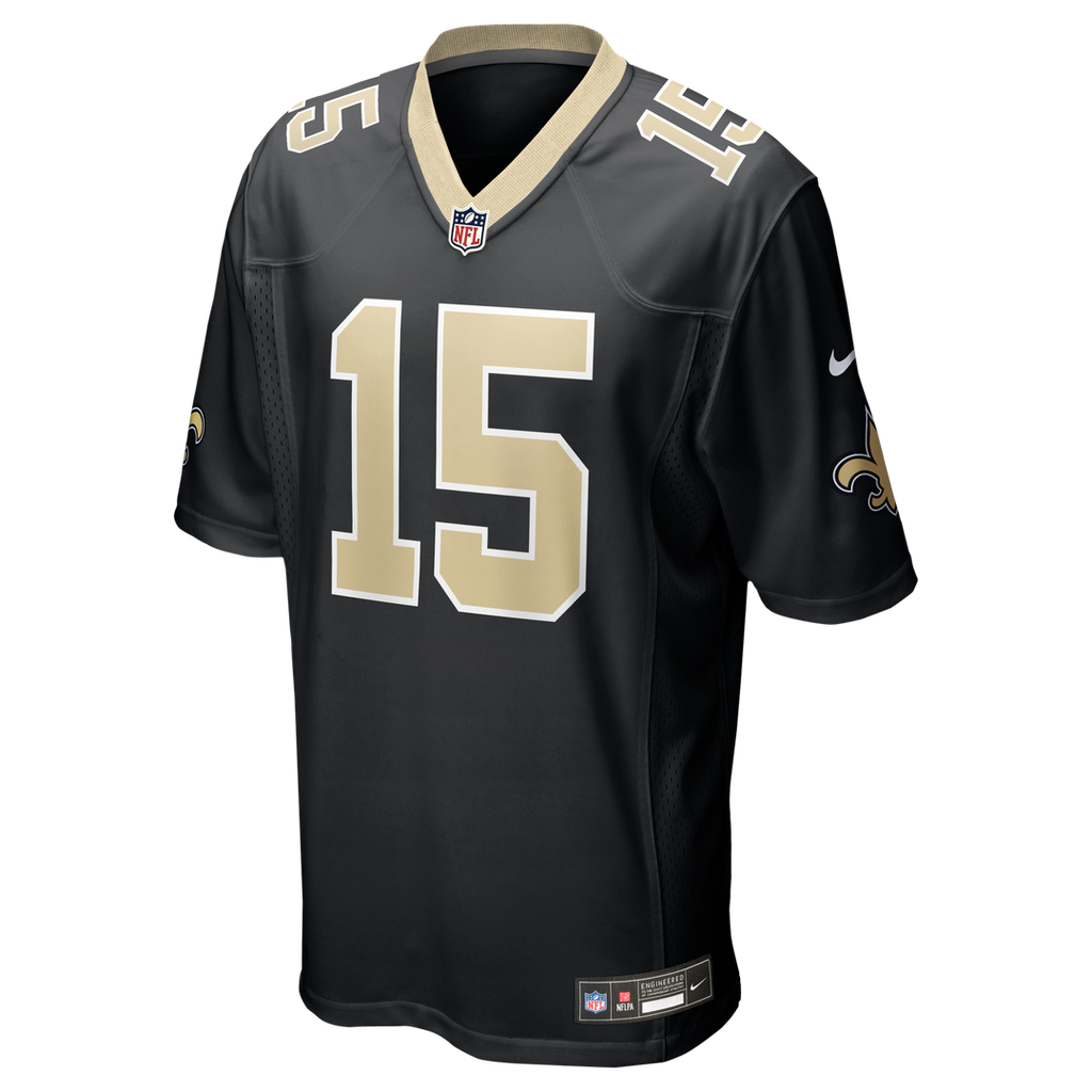 Mason Tipton New Orleans Saints Team Game Jersey - Black