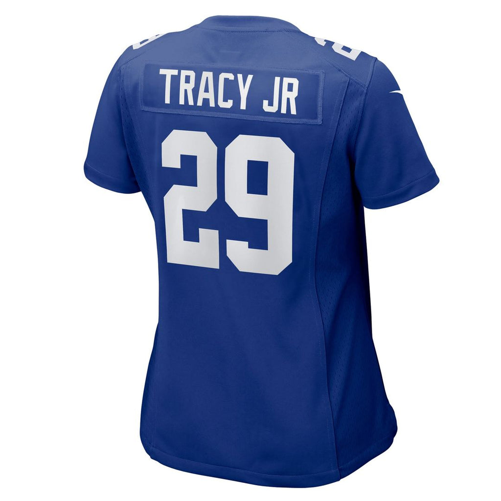 Tyrone Tracy Jr. New York Giants Women's Game Jersey - Royal