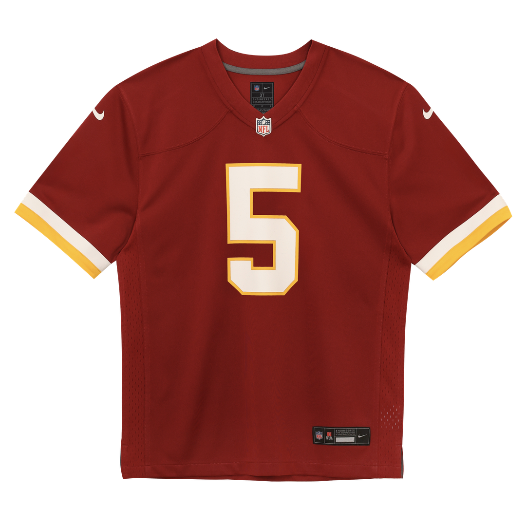 Jayden Daniels Washington Commanders Infant Team Game Jersey - Burgundy