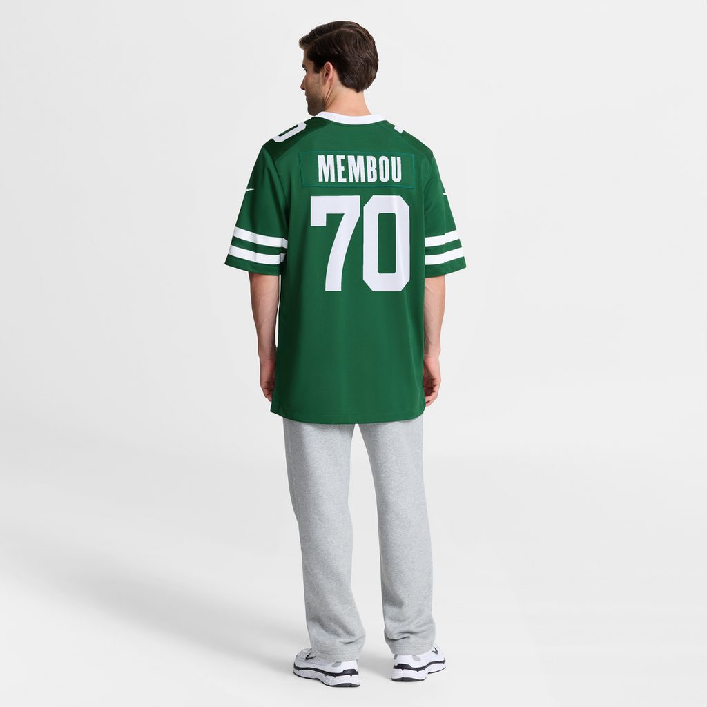 Armand Membou New York Jets Team Game Jersey - Green