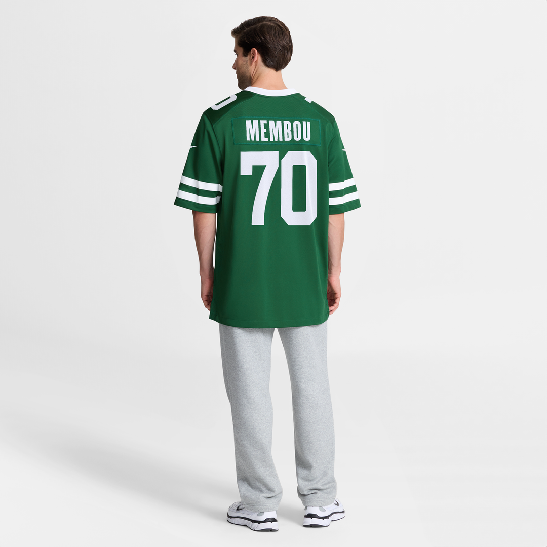 Armand Membou New York Jets Team Game Jersey - Green