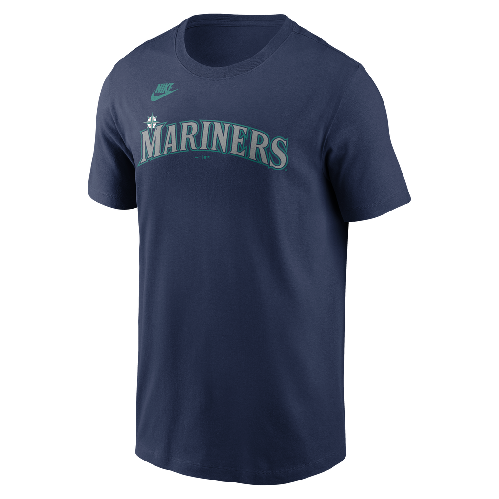 Men's Ken Griffey Jr. Seattle Mariners Nike Navy Name & Number T-Shirt