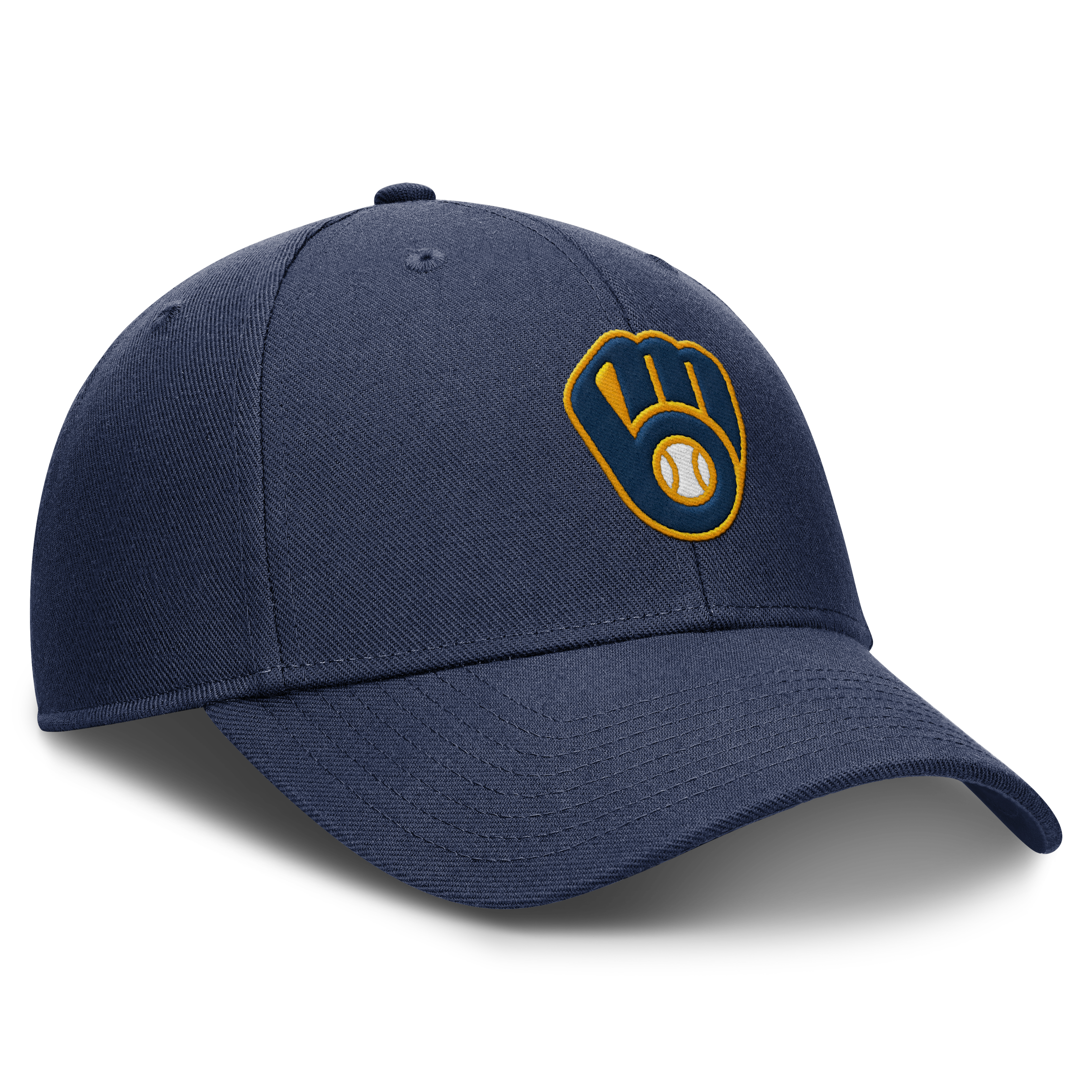 Milwaukee Brewers Nike Navy Club Adjustable Hat
