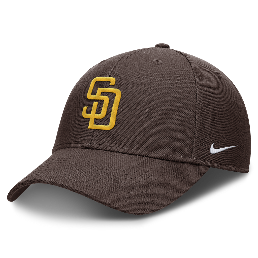San Diego Padres Nike Brown Club Adjustable Hat