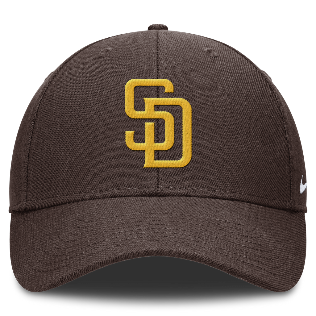 San Diego Padres Nike Brown Club Adjustable Hat