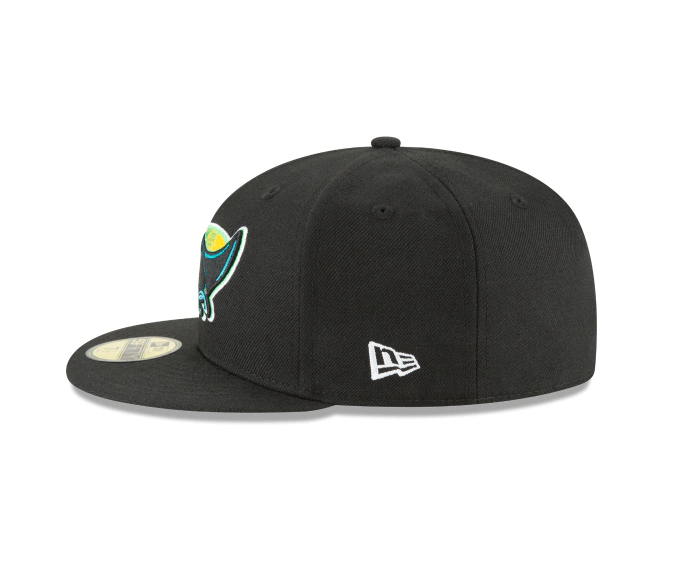 Men's Tampa Bay Devil Rays 1998 Cooperstown Collection Black 59Fifty Fitted Hat