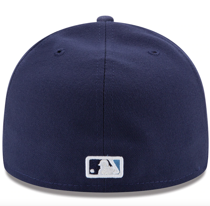 Men's Tampa Bay Rays New Era Navy Game Authentic Collection On-Field 59FIFTY Fitted Hat