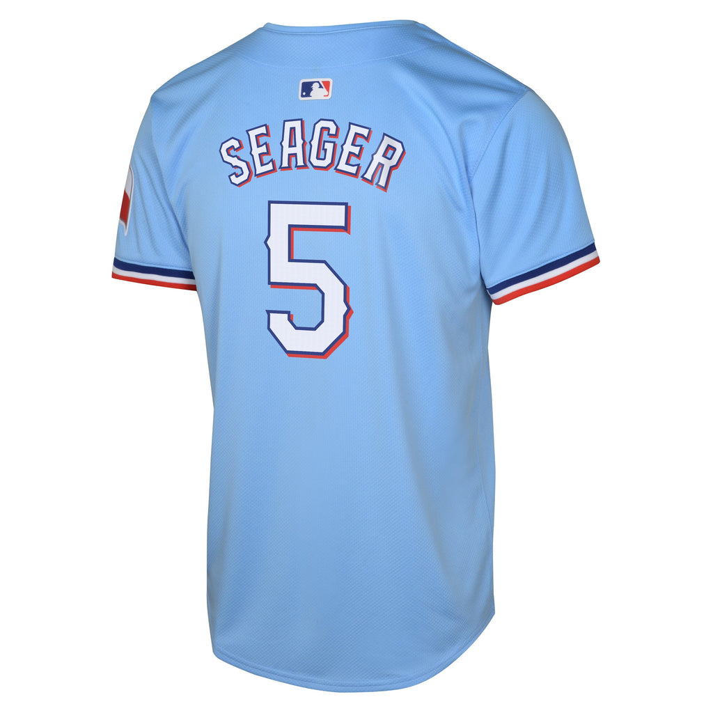 Youth Corey Seager Texas Rangers NIKE Blue Alternate Limited Replica Jersey