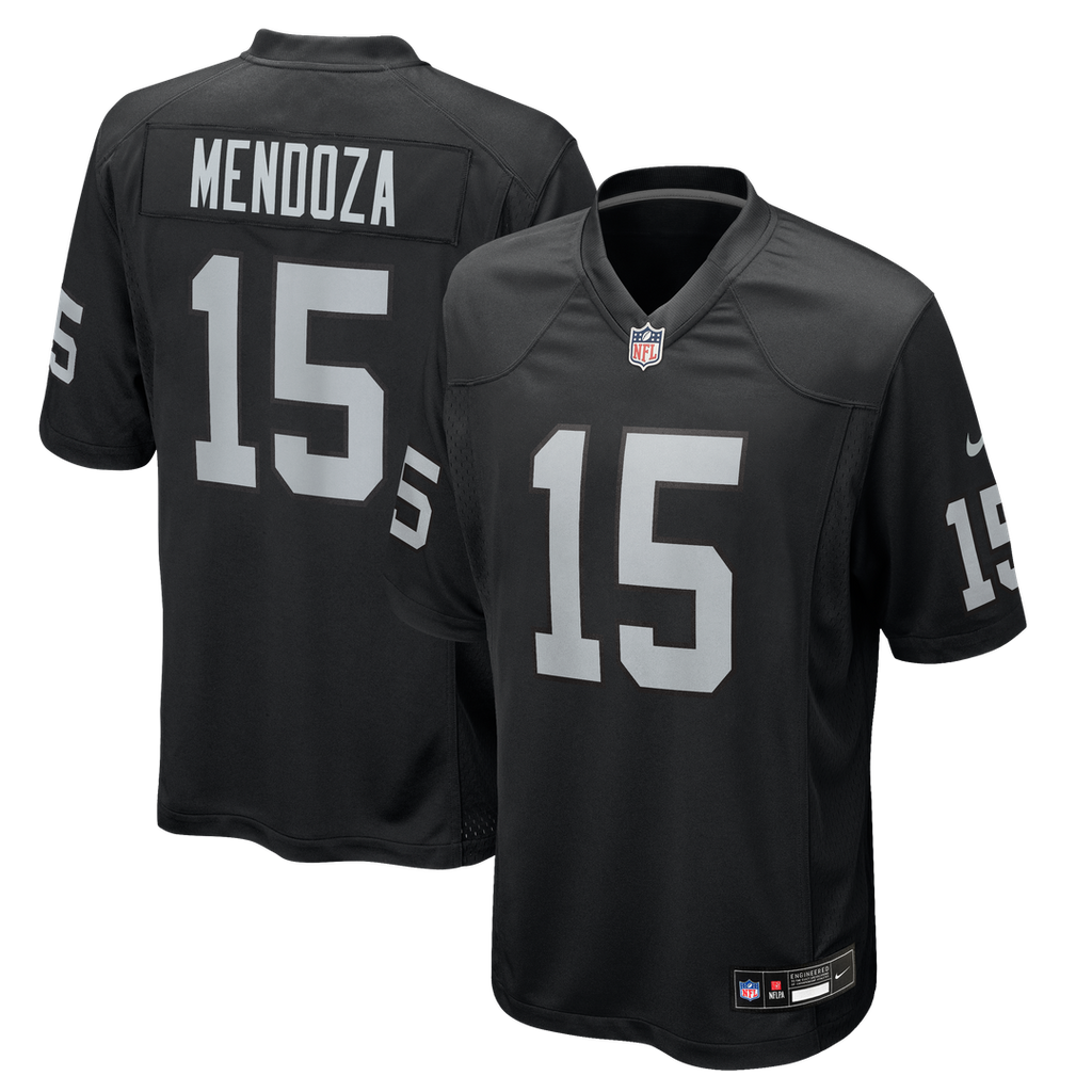 Fernando Mendoza Las Vegas Raiders 2026 Draft First Round Pick No. 1 Team Game Jersey - Black