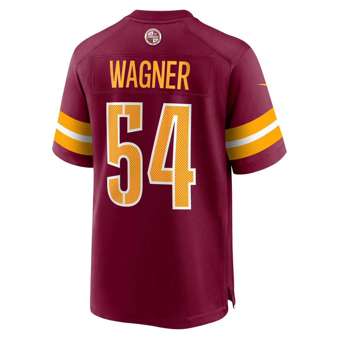 Bobby Wagner Washington Commanders Game Player Jersey - Burgundy