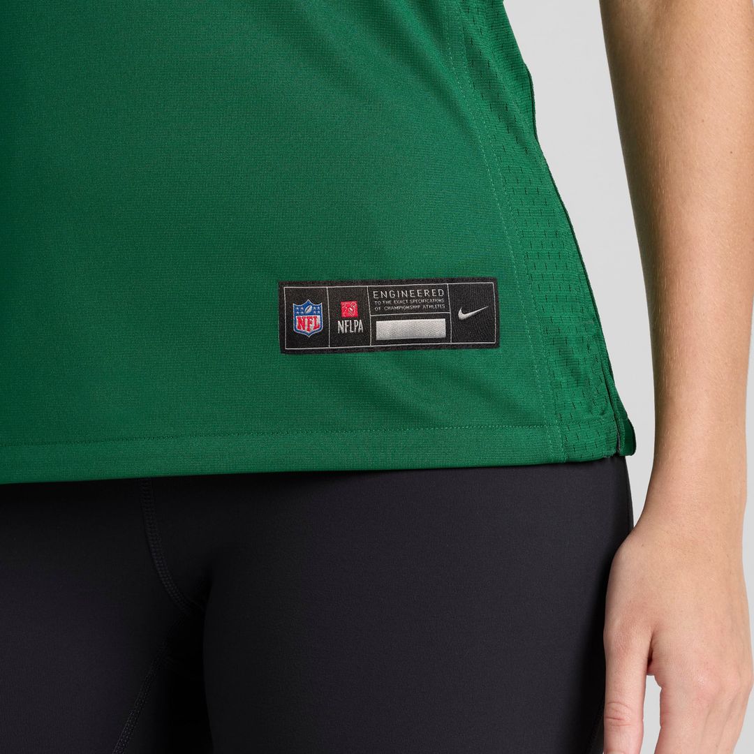 Breece Hall New York Jets Women's Game Jersey - Legacy Green