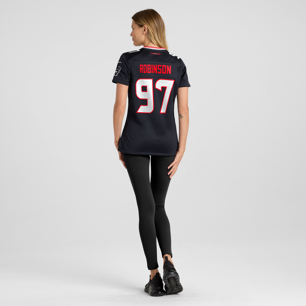 Dominique Robinson Houston Texans Women's Team Game Jersey - Navy