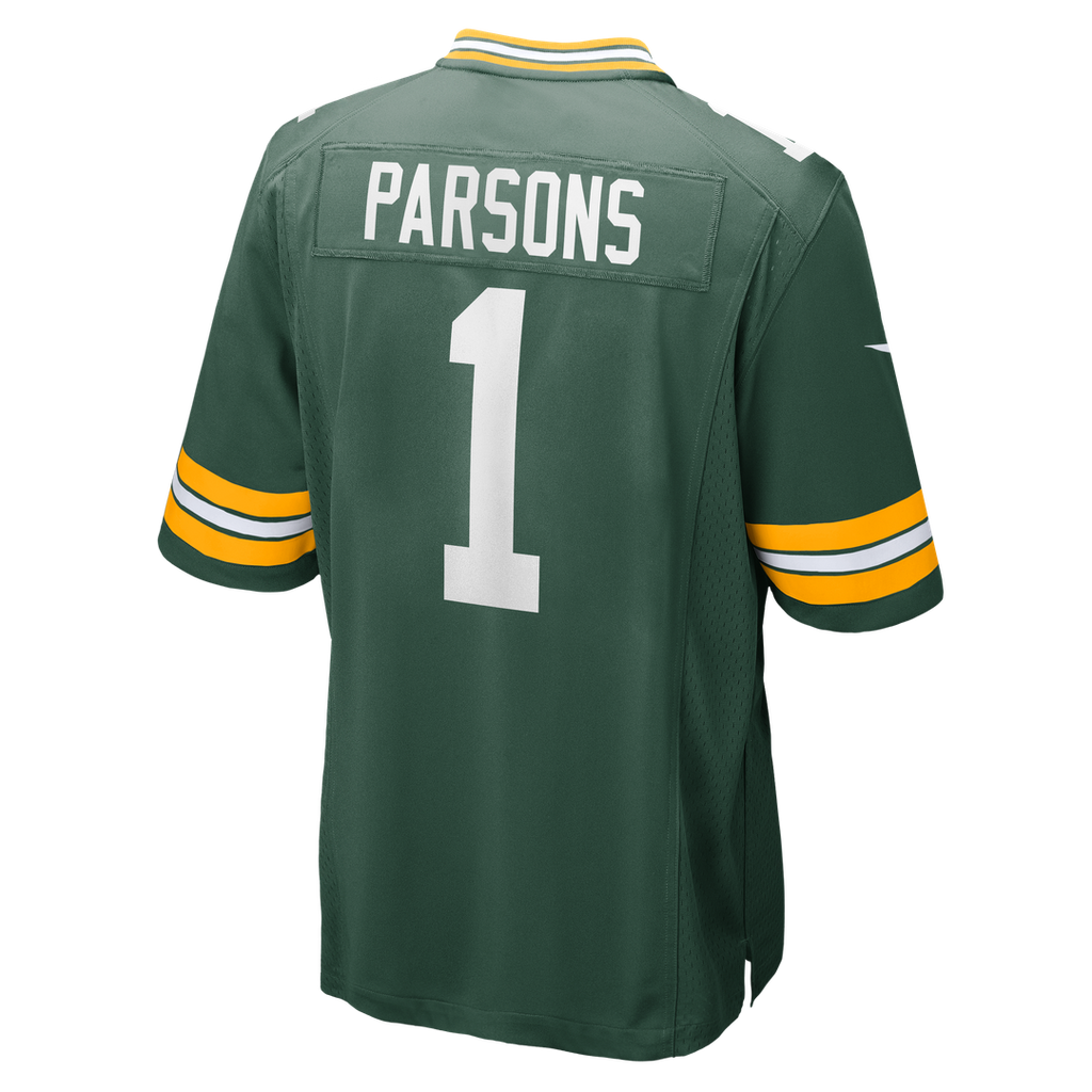 Micah Parsons Green Bay Packers Game Player Jersey - Green