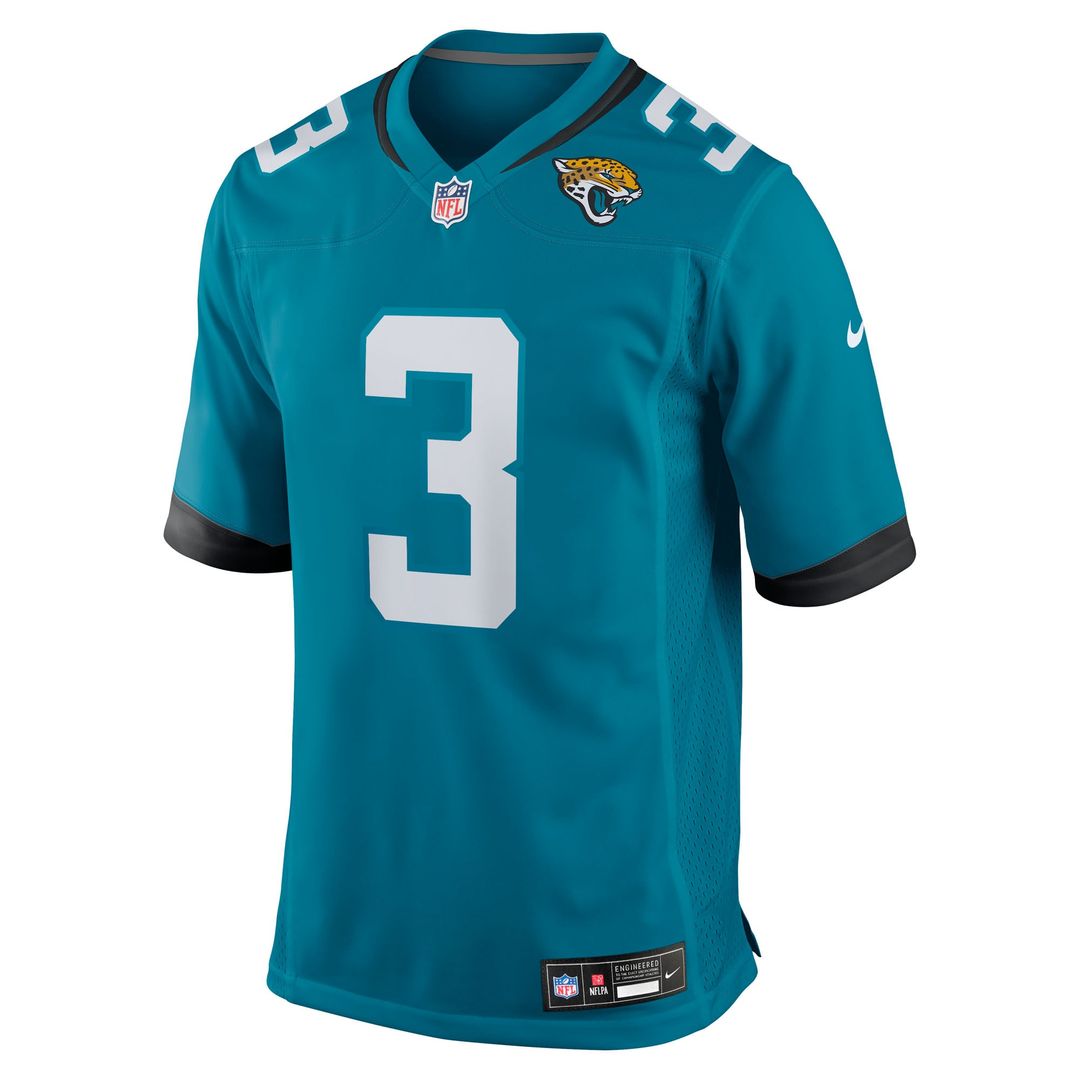 Jakobi Meyers Jacksonville Jaguars Alternate Game Jersey - Black