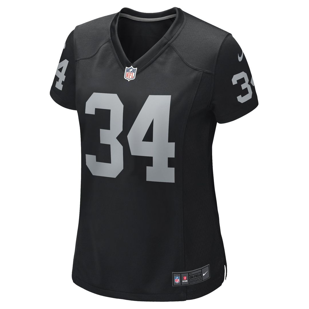 Bo Jackson Las Vegas Raiders Women's Game Retired Player Jersey - Black