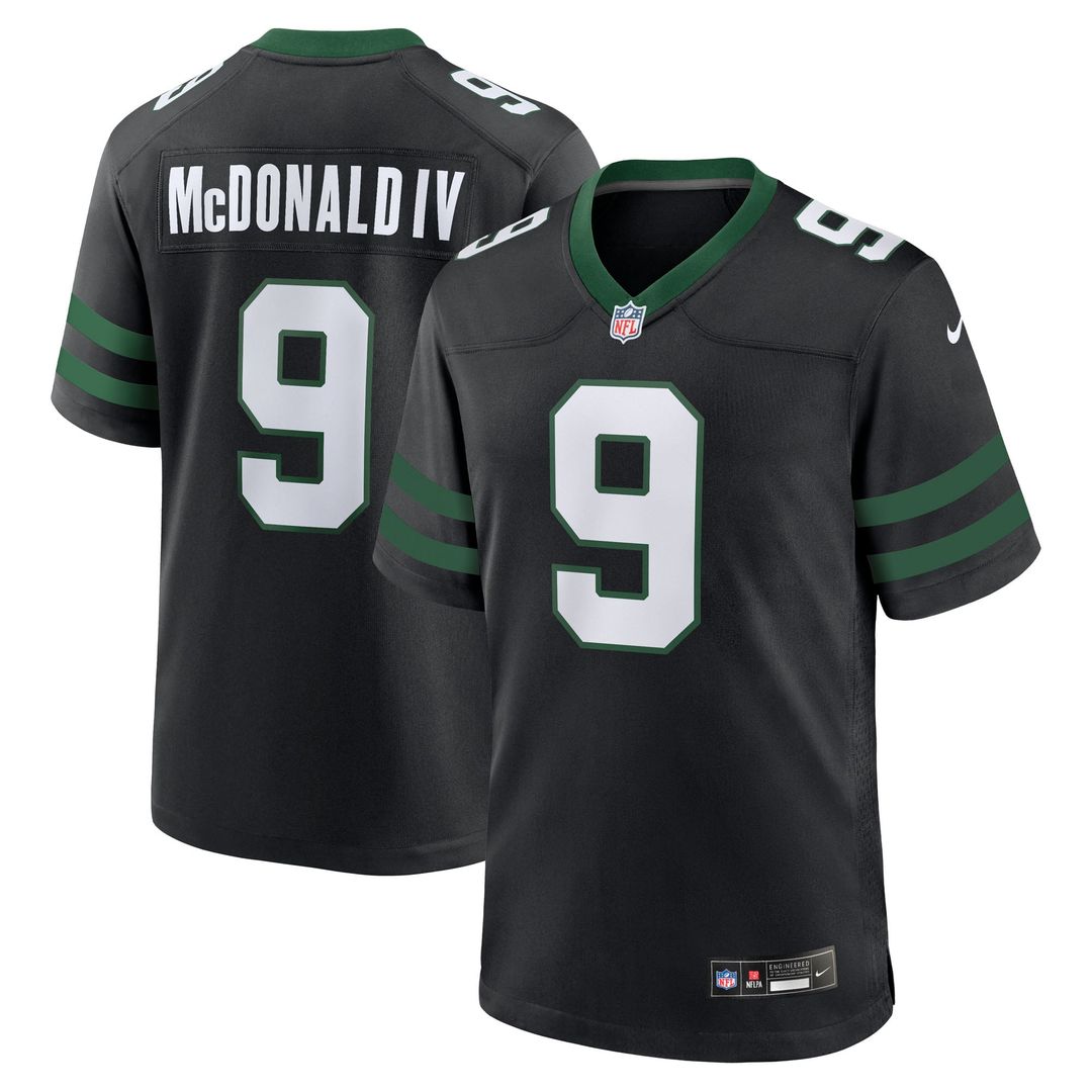 Will McDonald IV New York Jets Team Game Jersey - Legacy Green
