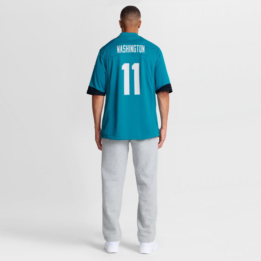 Parker Washington Jacksonville Jaguars Team Game Jersey - Teal