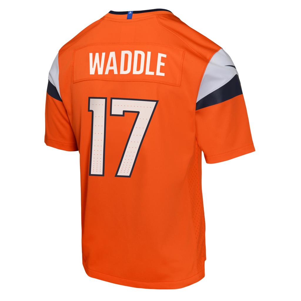 Jaylen Waddle Denver Broncos Youth Game Jersey - Orange