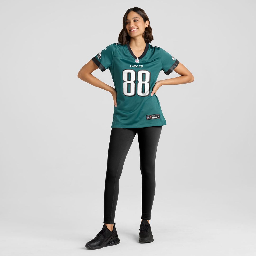 Dallas Goedert Philadelphia Eagles Women's Alternate Game Jersey - Black