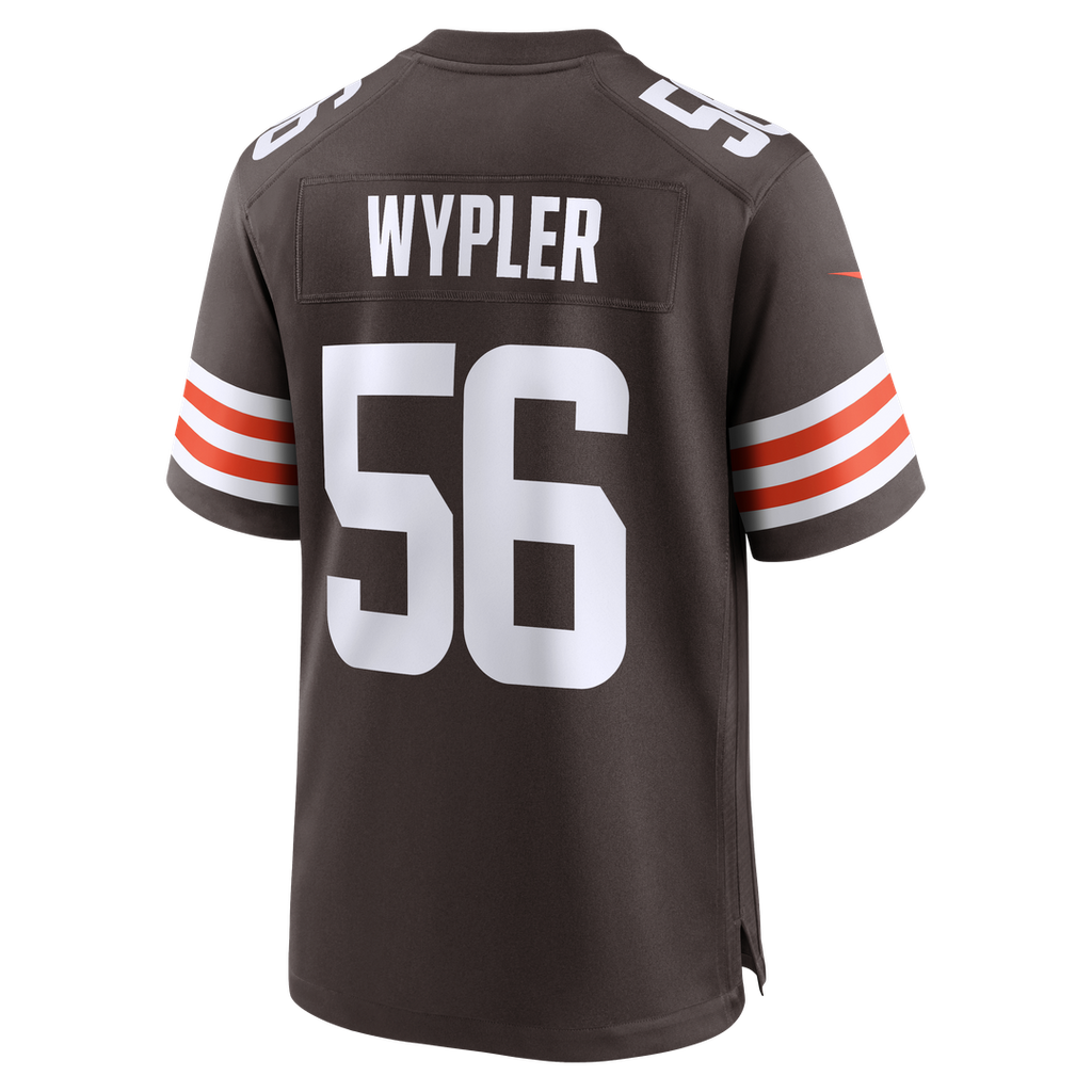 Luke Wypler Cleveland Browns Team Game Jersey - Brown