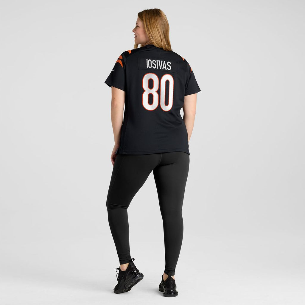 Andrei Iosivas Cincinnati Bengals Women's Team Game Jersey - Black