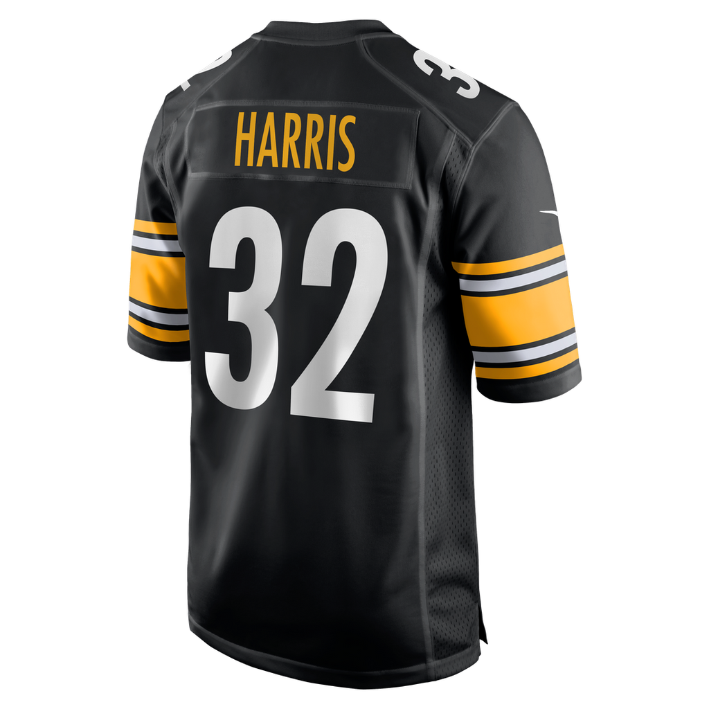 Franco Harris Pittsburgh Steelers Game Retired Player Jersey - Black