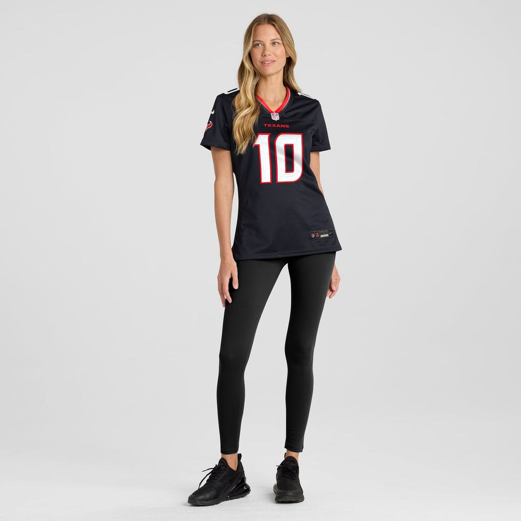 Davis Mills Houston Texans Women's Team Game Jersey - Navy