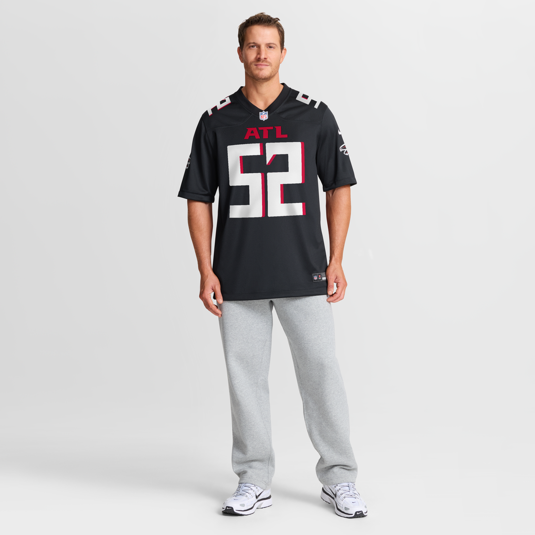 Jovaughn Gwyn Atlanta Falcons Team Game Jersey - Black