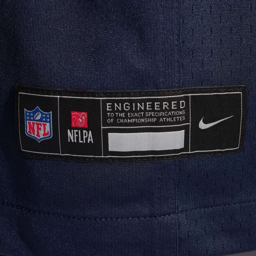 Dillon Thieneman Chicago Bears 2026 Draft First Round Pick No. 25 Team Game Jersey - Navy