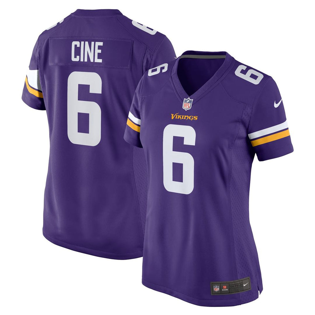 Lewis Cine Minnesota Vikings Women's Game Player Jersey - Purple