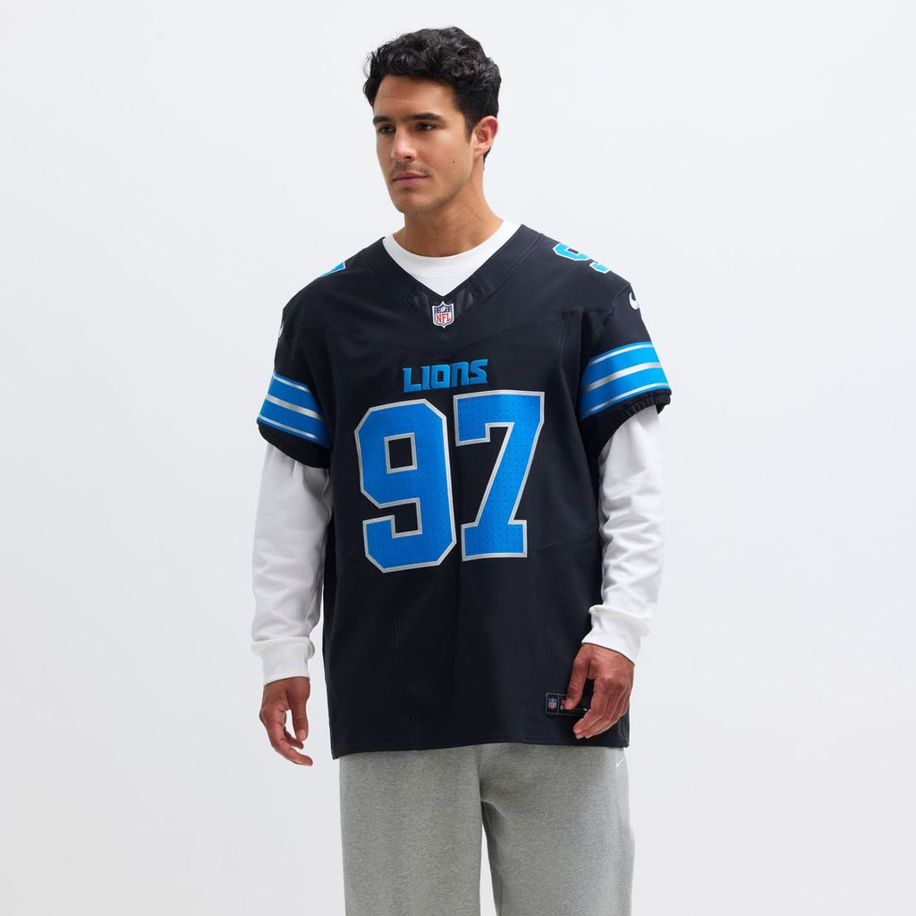 Aidan Hutchinson Detroit Lions Alternate Vapor F.U.S.E. Elite Jersey - Black