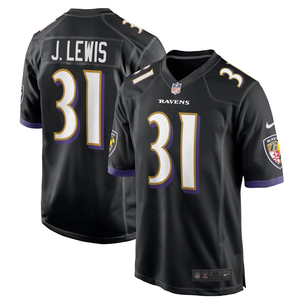 Jamal Lewis Baltimore Ravens Retired Player Alternate Game Jersey - Black