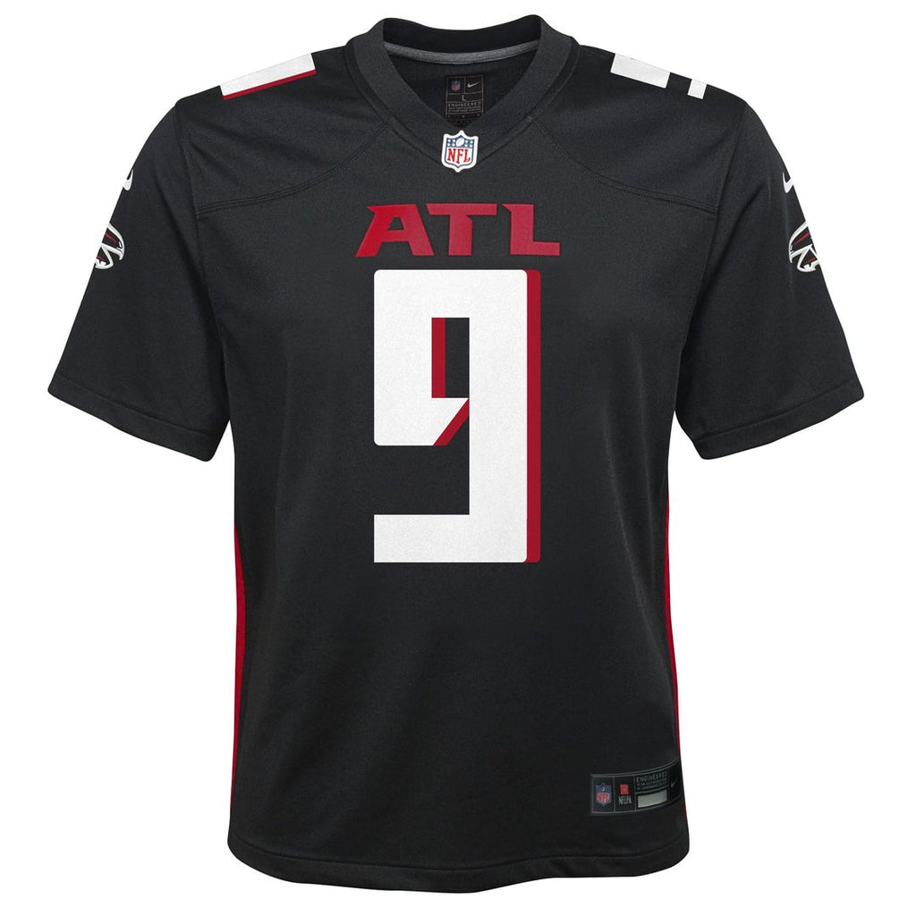 Michael Penix Jr. Atlanta Falcons Youth Team Game Jersey - Black