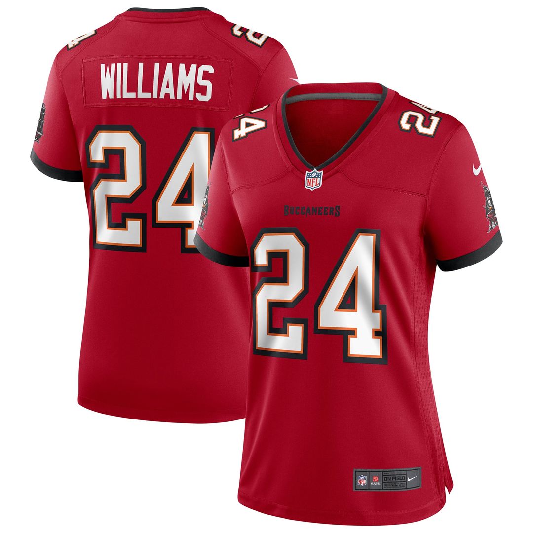 Cadillac Williams Tampa Bay Buccaneers Women's Game Retired Player Jersey - Red