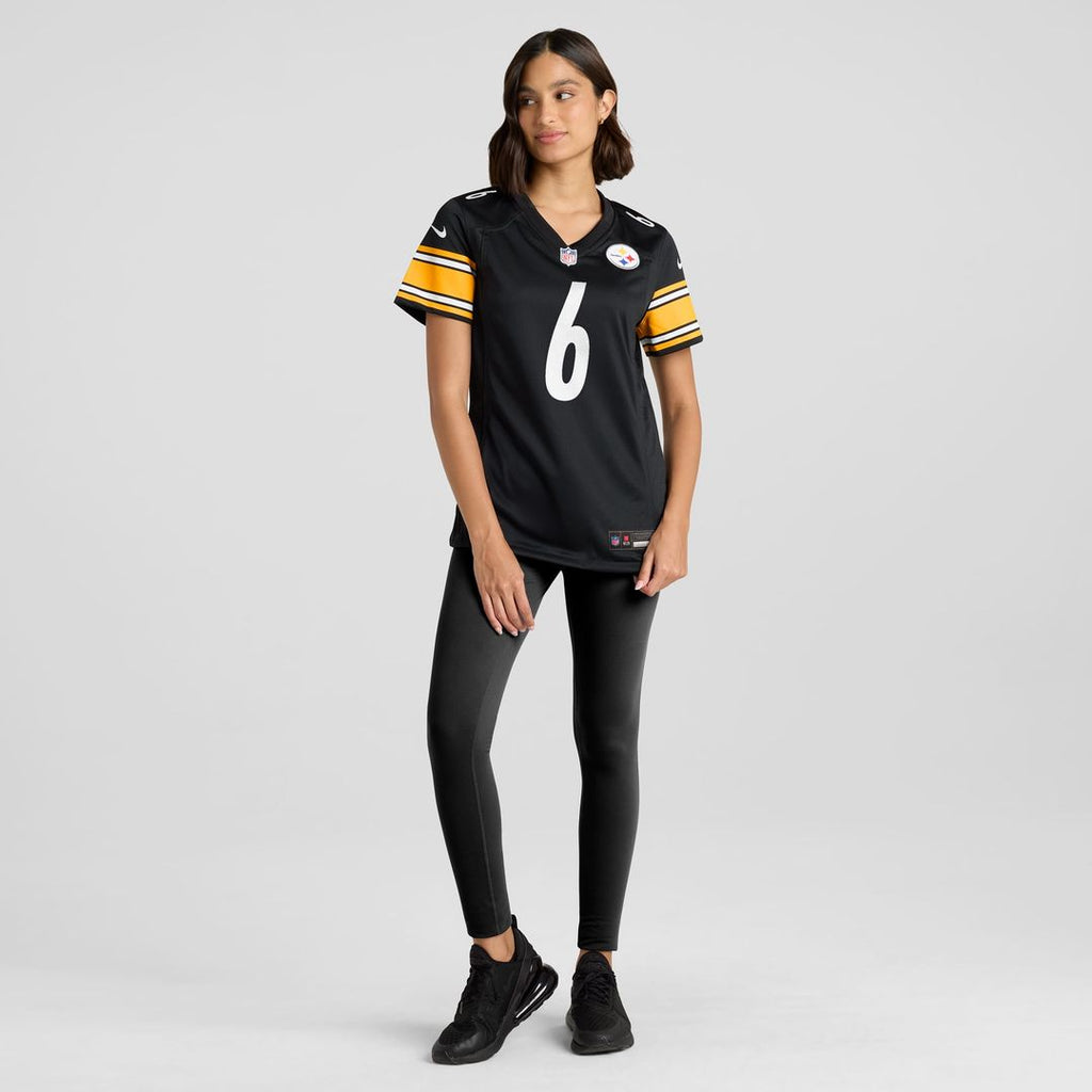 Patrick Queen Pittsburgh Steelers Women's Team Game Jersey - Black
